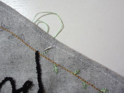 DIY Banderín bordado