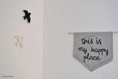 DIY Banderín bordado