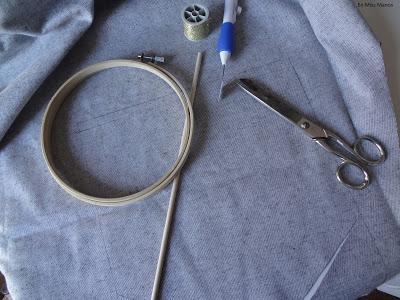 DIY Banderín bordado