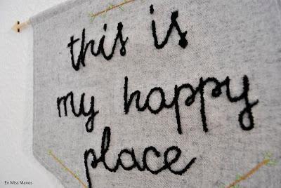 DIY Banderín bordado