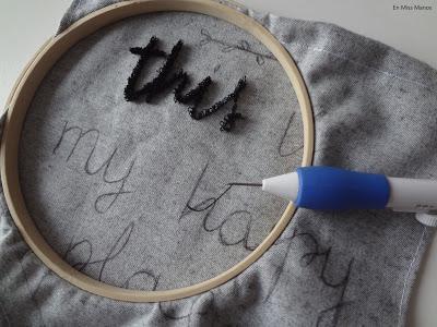 DIY Banderín bordado