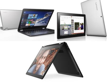 Lenovo lanza nuevas portátiles YOGA, con Windows 10