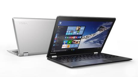 Lenovo lanza nuevas portátiles YOGA, con Windows 10