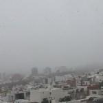 Vídeo: Cae nieve en la ciudad de San Luis Potosí