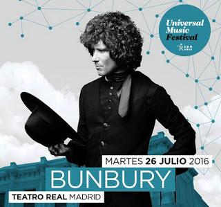 Bunbury anuncia un nuevo concierto en Madrid