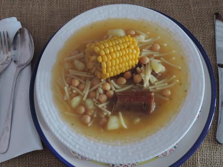 RANCHO CANARIO CON MAIZ  #legumbreando TS