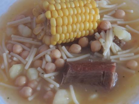 RANCHO CANARIO CON MAIZ  #legumbreando TS