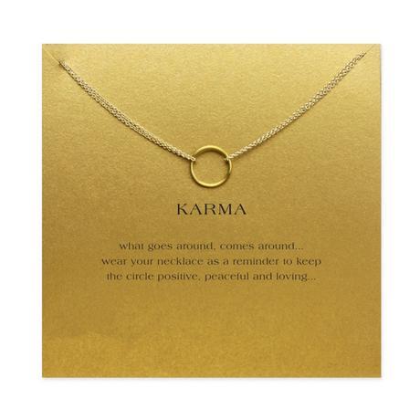 Karma-doble-círculo-cadena-collar-chapado-14-k-gold-collares-cadenas-de-clavícula-declaración-collar-collar