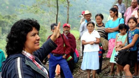 Las palabras proféticas de Berta Cáceres