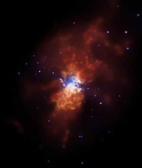 Formación estelar por Chandra