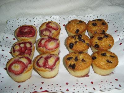 Bollitos de arándanos