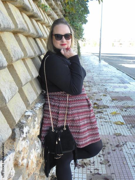 Falda Roja · Look Curvy