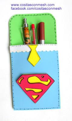 Funditas de superman para regalar en el día del padre