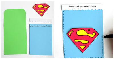 Funditas de superman para regalar en el día del padre