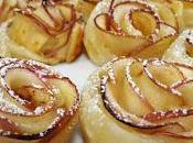Rosas manzana hojaldre