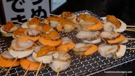 Tokio; Ginza y el mercado de pescado Tsukiji