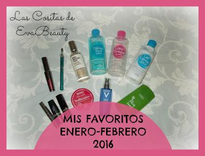 Mis favoritos Enero y Febrero 2016