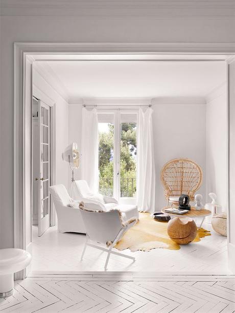 open concept living room