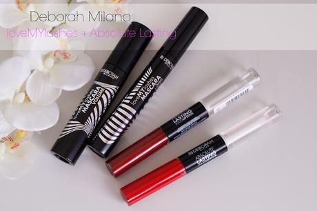 Novedades Deborah Milano: LoveMYlashes + Absolute Lasting