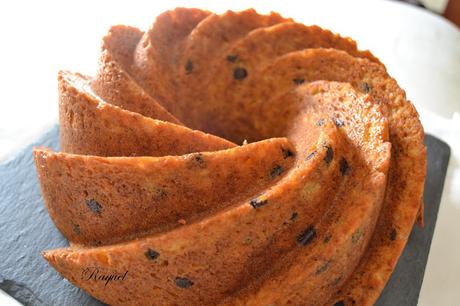 Bundt Cake de Mandarinas y pepitas de Chocolate