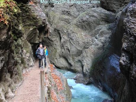 Garmisch Partenkirchen, lago Eibsee y desfiladeros Partnachklamm y Leutaschklamm (Alemania)