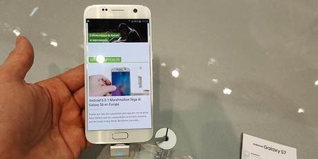 El Galaxy S7 Edge recibe una actualización importante el día de su lanzamiento El Galaxy S7 Edge recibe una actualización importante el día de su lanzamiento
