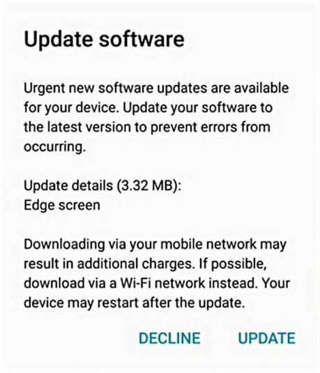 El Galaxy S7 Edge recibe una actualización importante el día de su lanzamiento El Galaxy S7 Edge recibe una actualización importante el día de su lanzamiento
