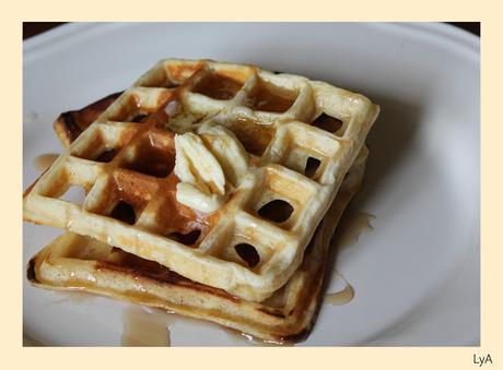 Gofres caseros... ¡y a comernos el fin de semana! Gofres caseros... ¡y a comernos el fin de semana!