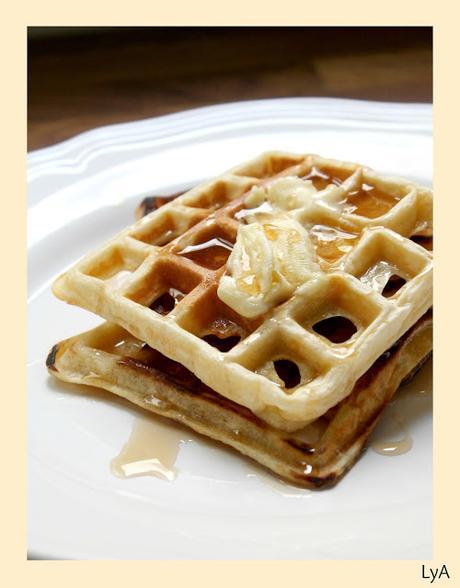 Gofres caseros... ¡y a comernos el fin de semana! Gofres caseros... ¡y a comernos el fin de semana!