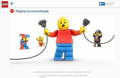 Lego página 404 personalizada Lego página 404 personalizada