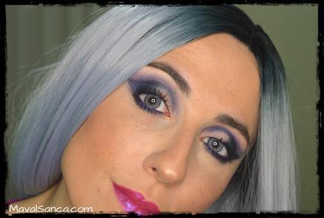 Tutorial / Paso a Paso: Maquillaje de Noche en Morado y Azul