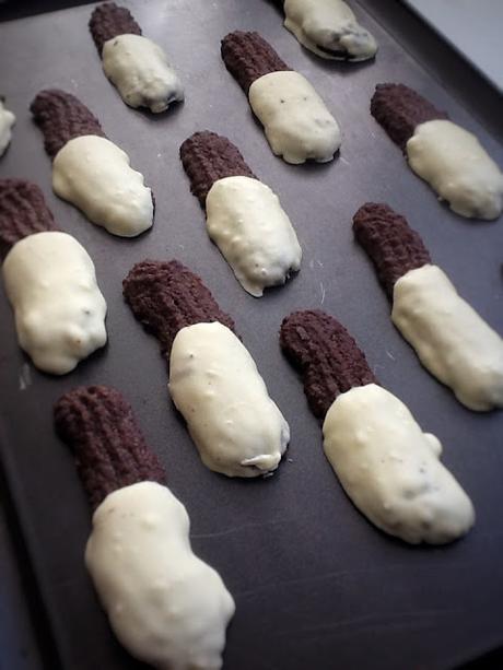 GALLETAS DE MANTEQUILLA Y CACAO