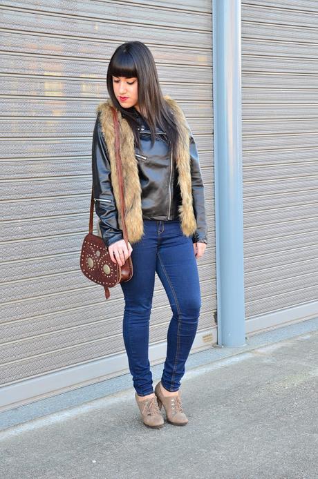 Fur vest