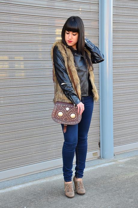 Fur vest