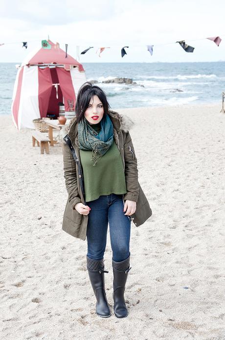 Look todoterreno con boras de agua