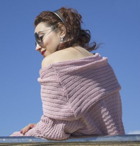 Jersey Hombros Descubiertos-Off Shoulder Sweater