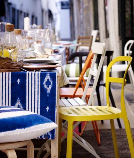 IKEA SOMMAR verano en azul índigo