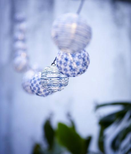 IKEA SOMMAR verano en azul índigo