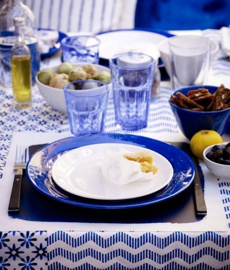 IKEA SOMMAR verano en azul índigo