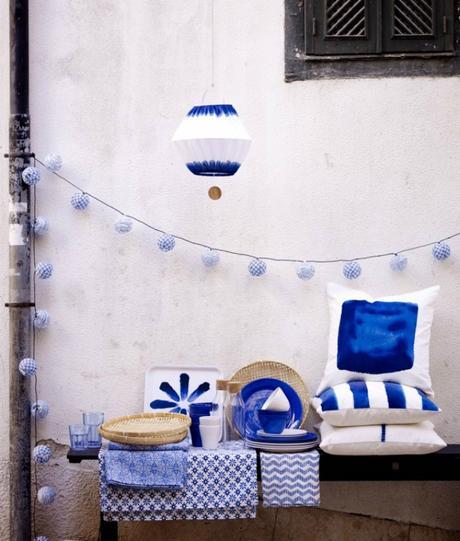 IKEA SOMMAR verano en azul índigo