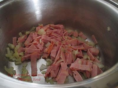 Sopa de verduras con pasta