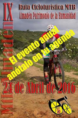 Ya se está preparando la IX Ruta Cicloturística MTB Almadén Patrimonio de la Humanidad