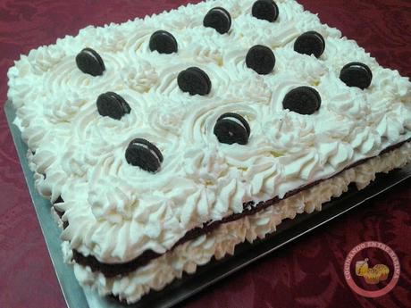 TARTA DE CHANTILLY Y OREOS