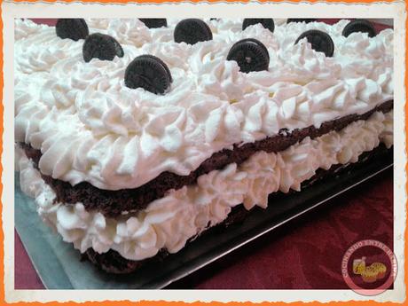 TARTA DE CHANTILLY Y OREOS