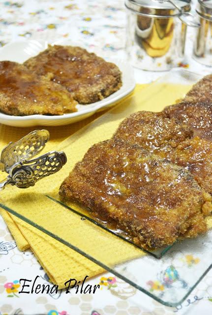 Torrijas de pan de especias