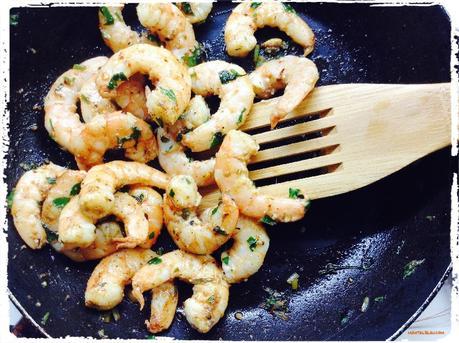 Crema de verduras con langostinos Crema de verduras con langostinos Elaboración