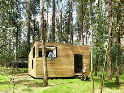 Cabana Minima, Rustica y Actual