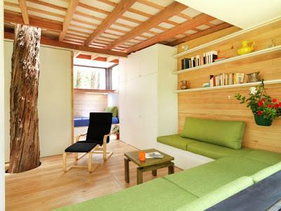 Cabana Minima, Rustica y Actual