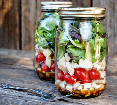 Ensalada en frasco, una idea saludable para llevar a donde quieras