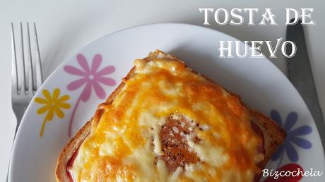 TOSTA DE HUEVO AL HORNO